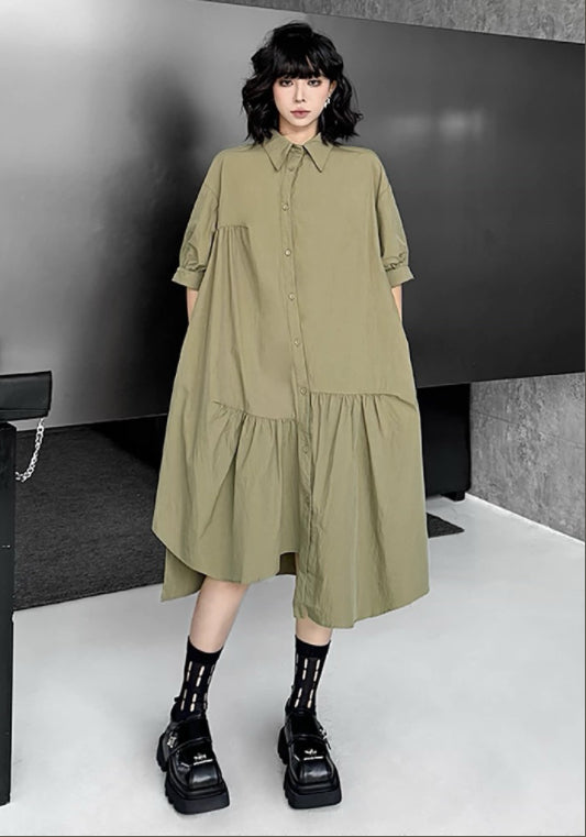 ゆったりシルエットワンピース