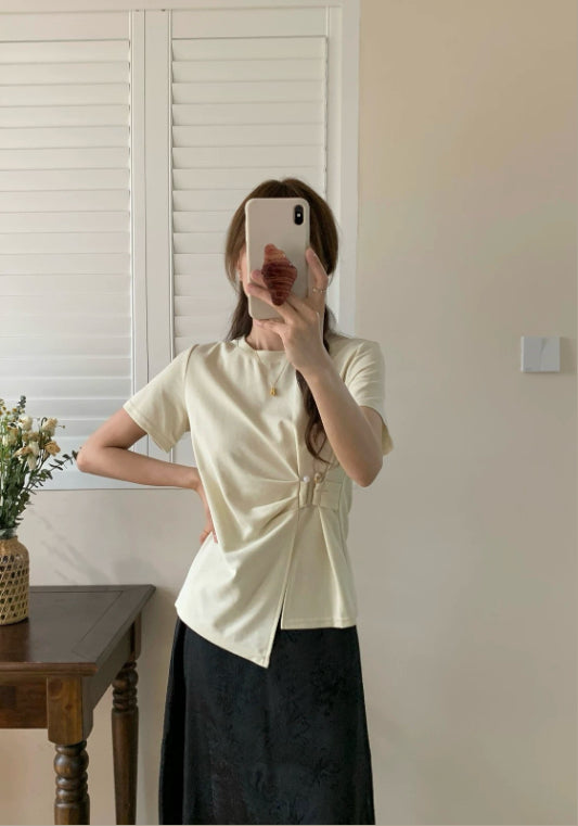 ウエストマークTシャツ