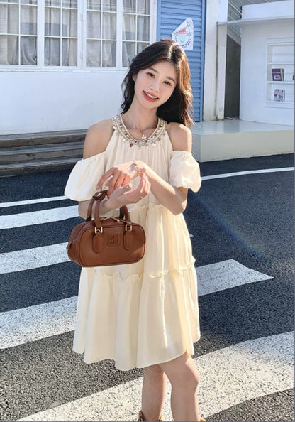 アイボリーテンセルスカート